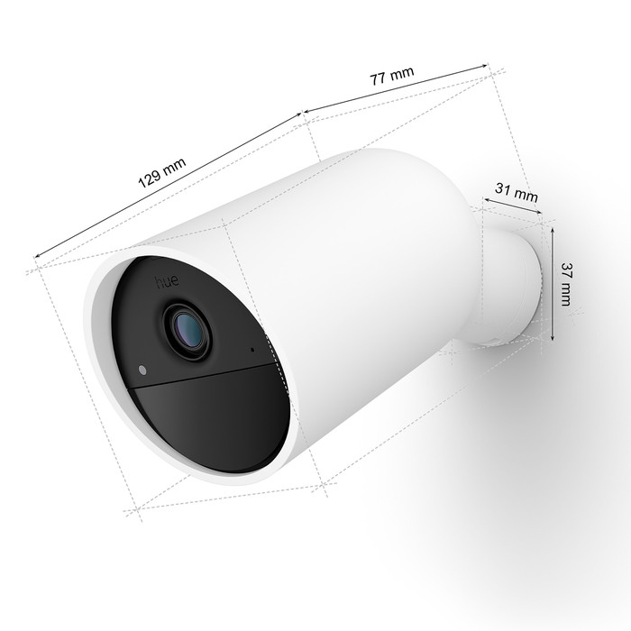 Philips Hue Secure Security Camera with Battery White visual supplier