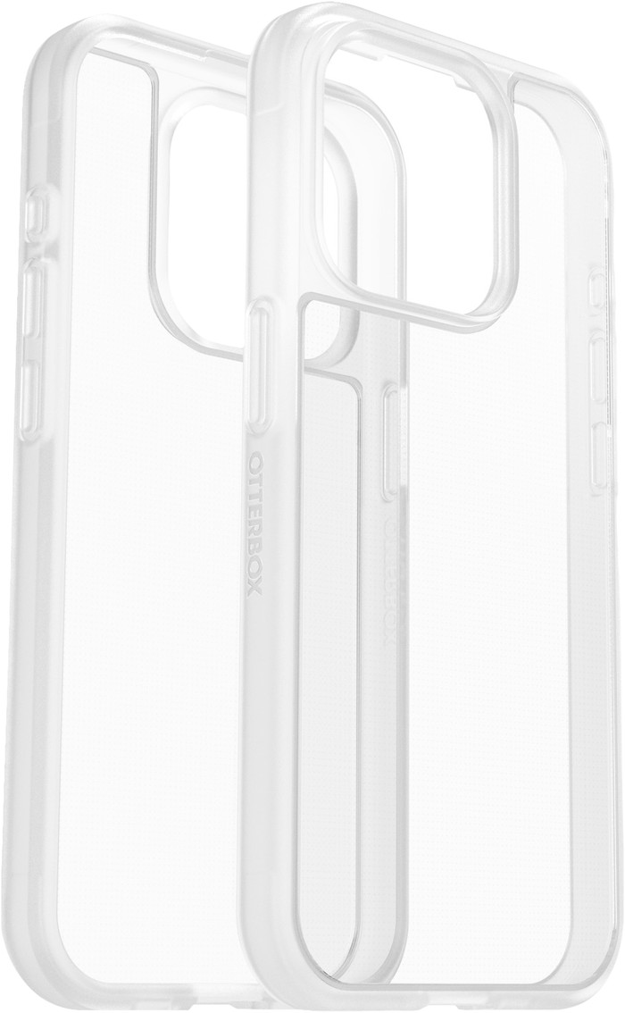 OtterBox React Apple iPhone 15 Pro Back Cover Transparent right side