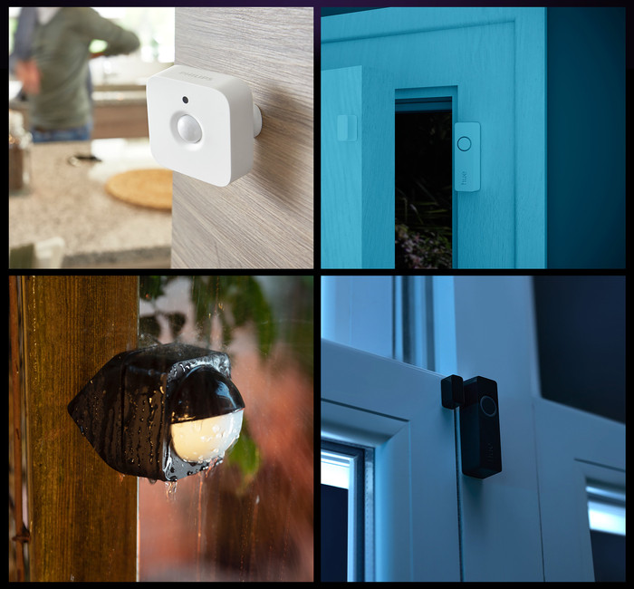 Philips Hue Secure Capteur de Contact Blanc Lot de 2 null