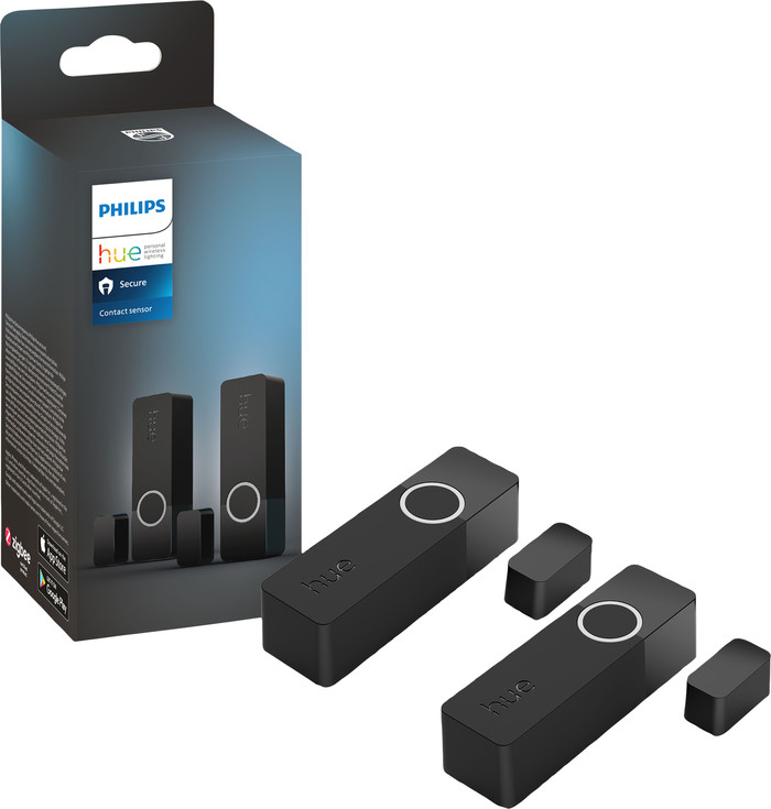 Philips Hue Secure Contact Sensor Zwart 2-pack null