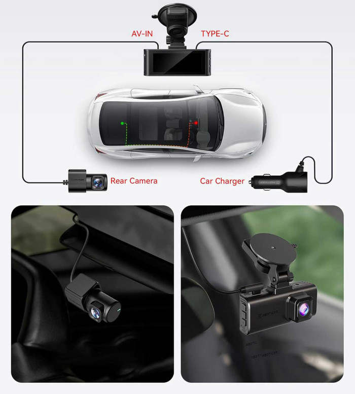 Redtiger F7NP 4K Wifi GPS 2CH 128GB visual leverancier