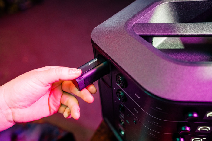 Bose Wireless Mic/Line Transmitter - (WT-XLR) product in use