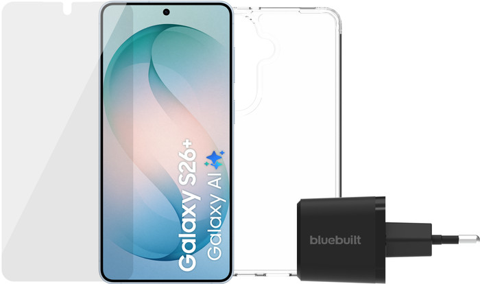Samsung Galaxy S26 Plus 512GB Lichtblauw 5G + Compleet Accessoirepakket Main Image