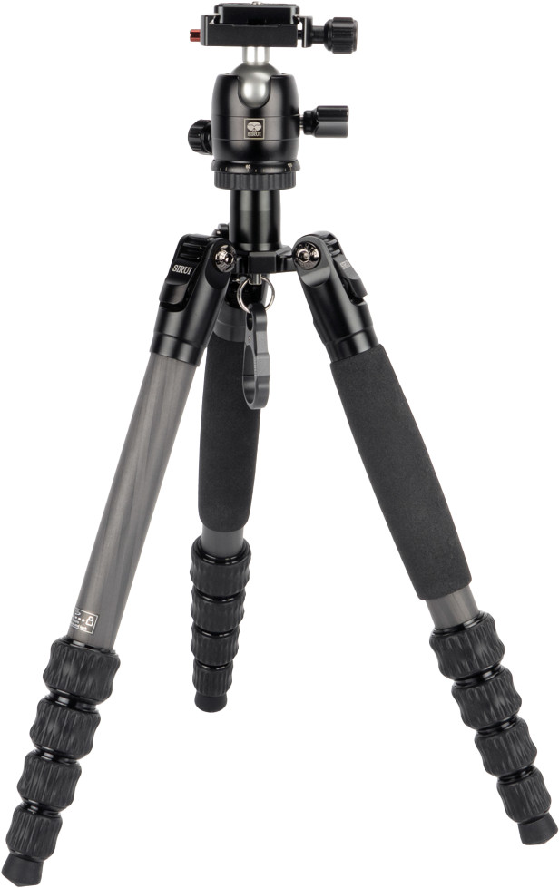 Sirui Traveller 5CX statief + B-00K balhoofd voorkant