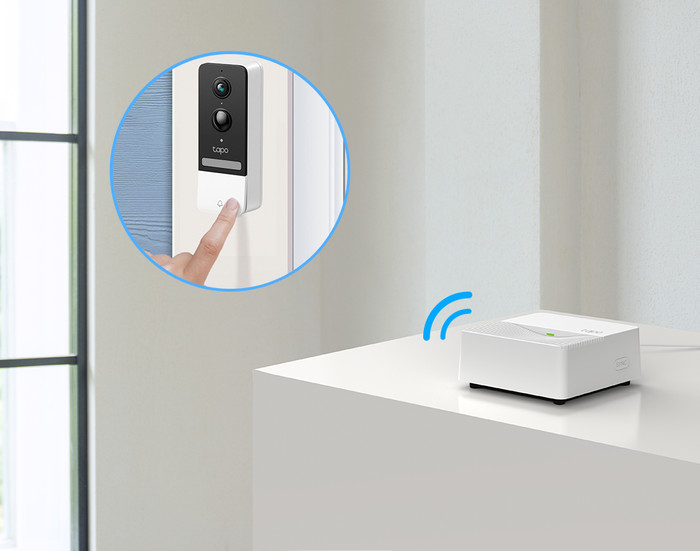 TP-Link Tapo H200 Smart Hub product in gebruik