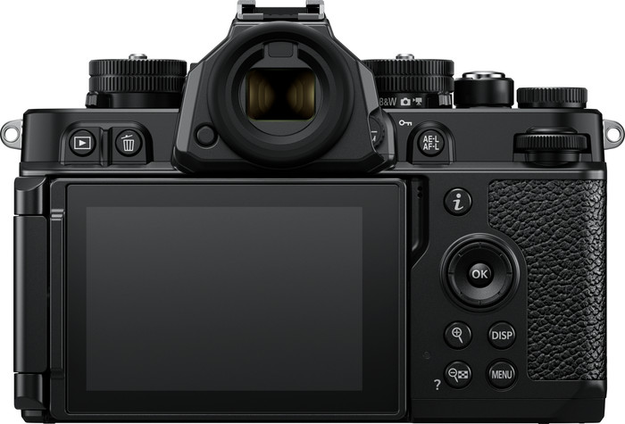 Nikon Z f + NIKKOR Z 24-70mm f/4 back