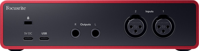 Focusrite Scarlett4-Studio arrière