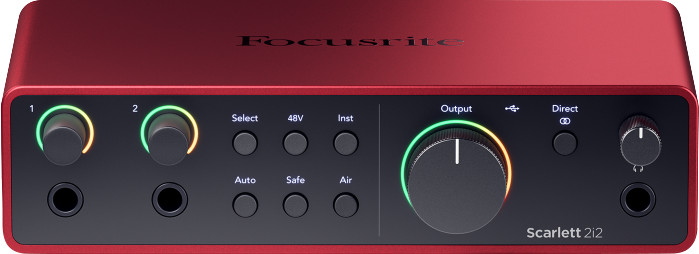 Focusrite Scarlett4-Studio avant