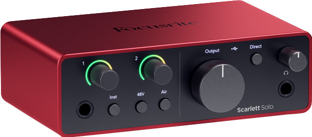 Focusrite Scarlett4-Solo-Studio front