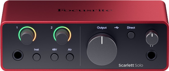 Focusrite Scarlett4-Solo-Studio front