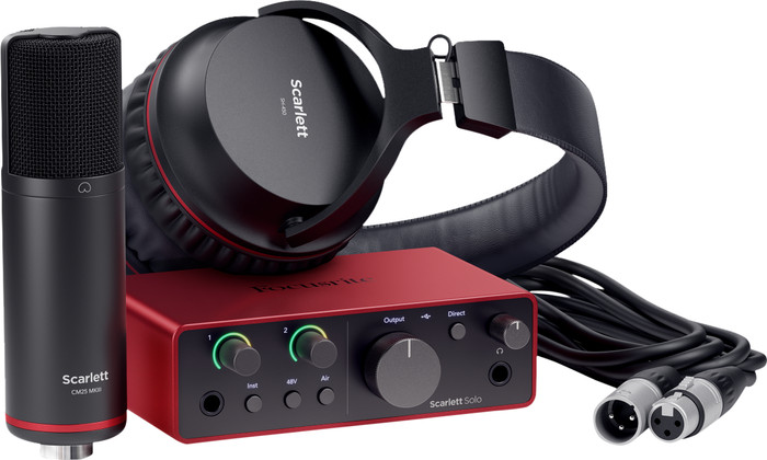 Focusrite Scarlett4-Solo-Studio Main Image