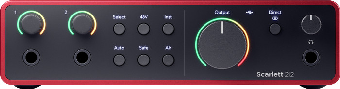 Focusrite Scarlett4-2I2 null