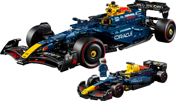 LEGO Red Bull F1 racewagens duo Main Image
