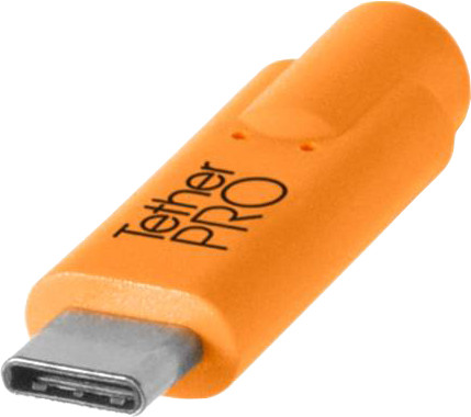 Tether Tools TetherPro USB-C vers USB 3.0 Usb Orange avant