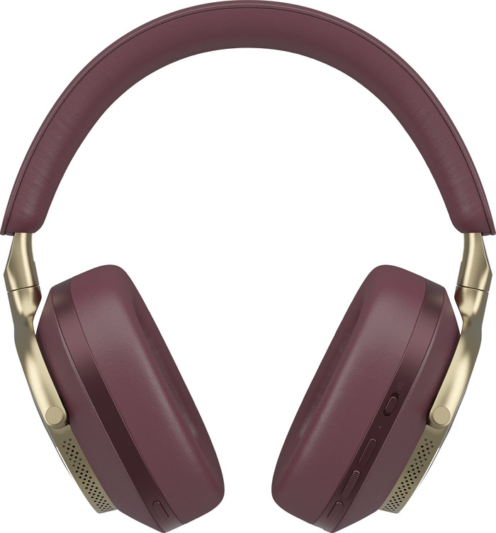 Bowers & Wilkins Px8 Red + BlueBuilt Power Delivery Charger with USB-C Port 20W White front