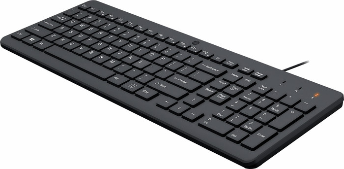 HP 150 Wired Keyboard AZERTY rechterkant
