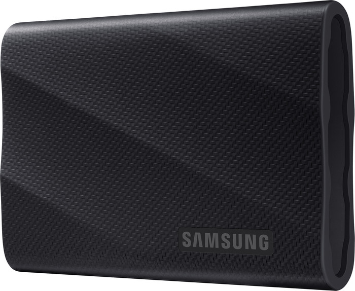 Samsung T9 Portable SSD 1TB Black right side