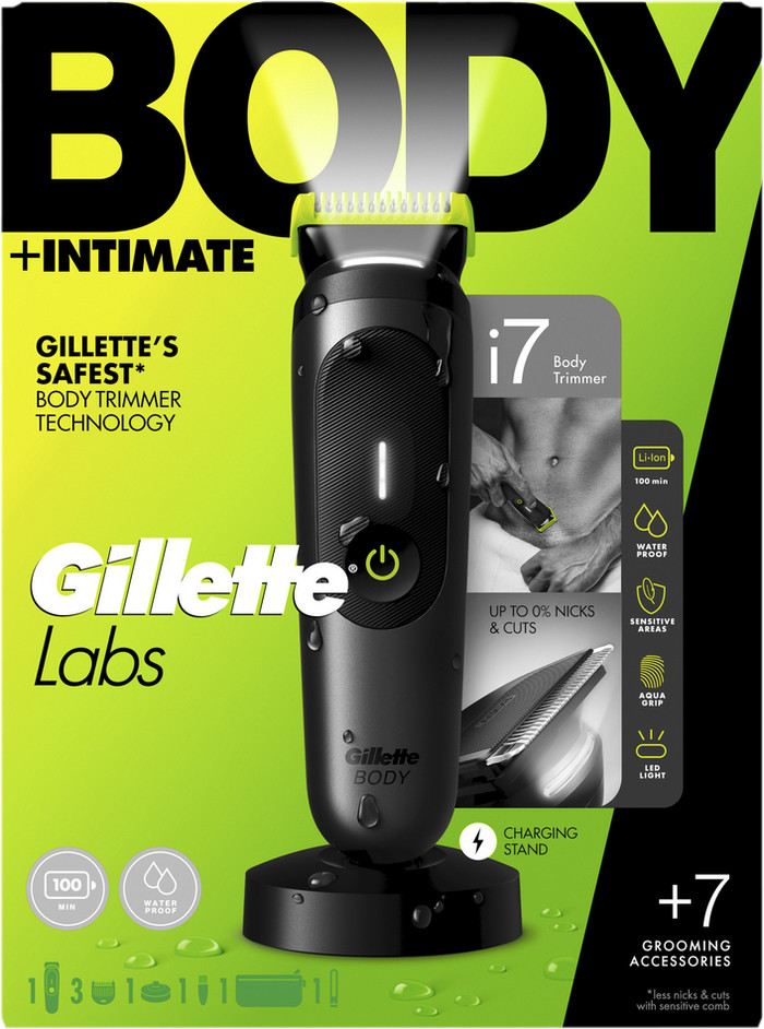 GilletteLabs i7 Body + Intimate verpakking