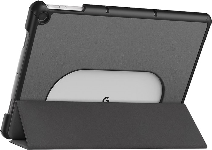 Just in Case Smart Tri-Fold Google Pixel Tablet Book Case Gray null