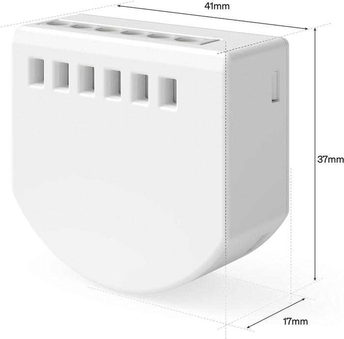 Philips Hue Bedrade Wandschakelaarmodule voor Niet Slimme Lampen 2 Kanalen visual leverancier