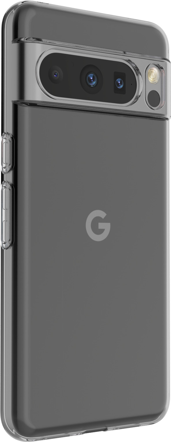 BlueBuilt Google Pixel 8 Pro Back Cover Transparent right side