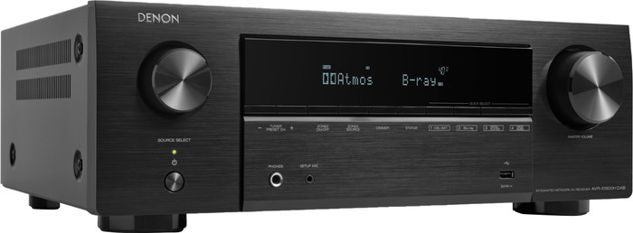 Denon AVR-X1800H DAB Noir côté droit
