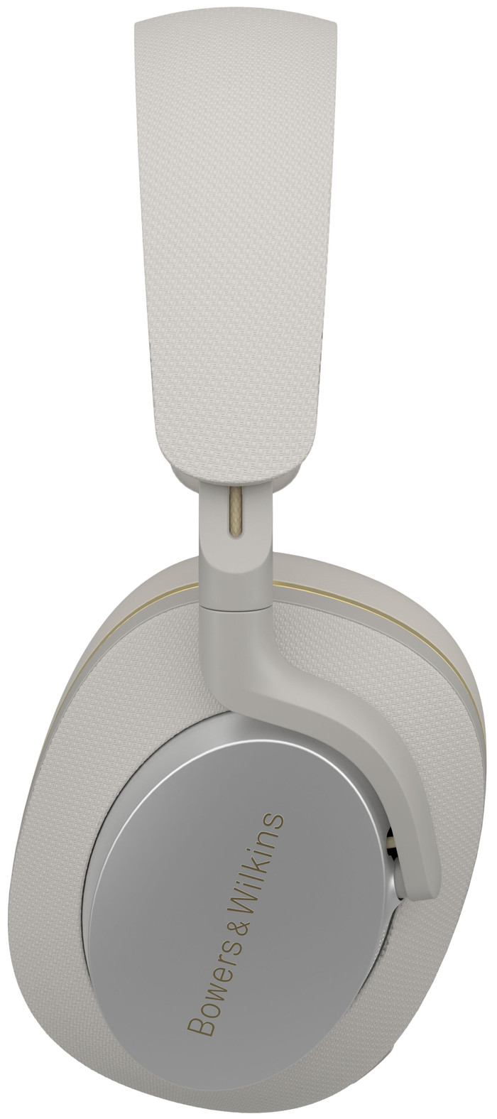 Bowers & Wilkins Px7 S2e Grijs + BlueBuilt Power Delivery Oplader met Usb C Poort 20W Wit rechterkant