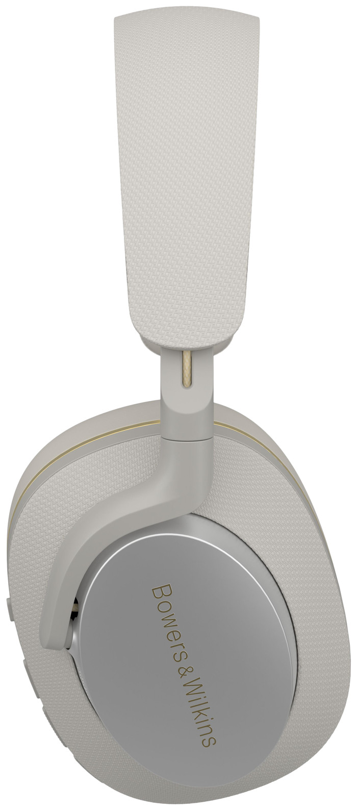 Bowers & Wilkins Px7 S2e Grijs + BlueBuilt Power Delivery Oplader met Usb C Poort 20W Wit linkerkant