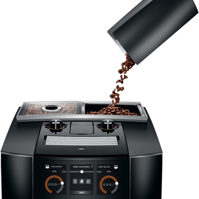 JURA J8 Twin Diamond Black (EA) detail