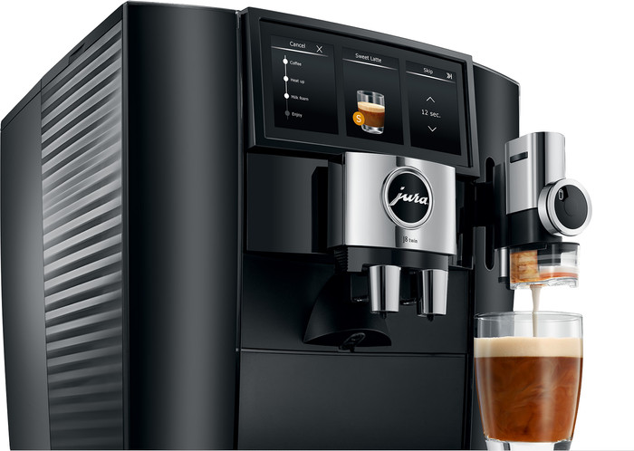 JURA J8 Twin Diamond Black (EA) detail