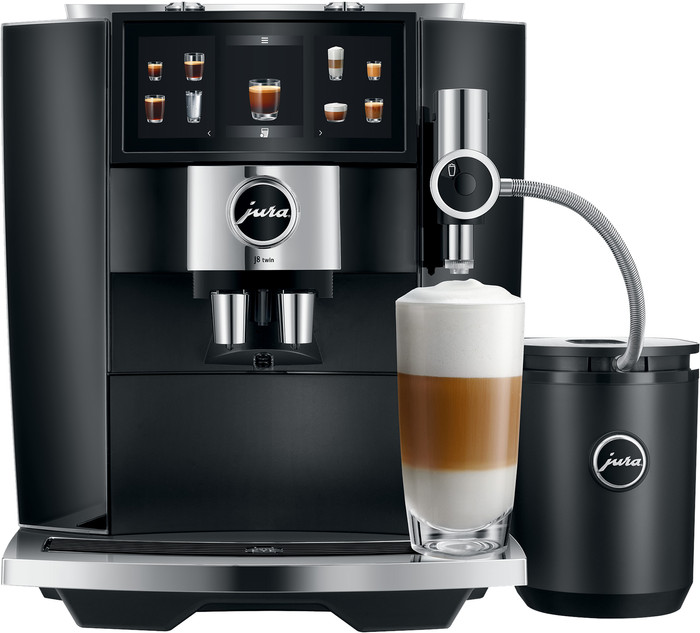 JURA J8 Twin Diamond Black (EA) front