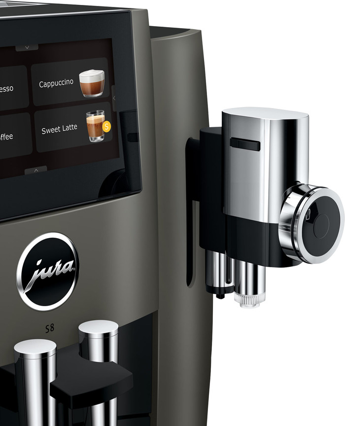 JURA S8 Dark Inox (EB) detail