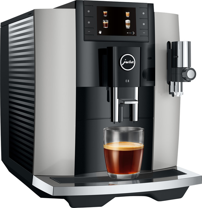 JURA E8 Platina (EC) linkerkant