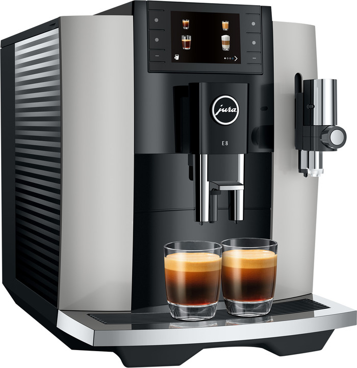 JURA E8 Platina (EC) linkerkant