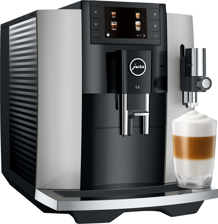 JURA E8 Platina (EC) linkerkant