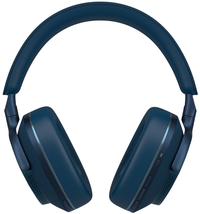 Bowers & Wilkins Px7 S2e Blue + BlueBuilt Power Delivery Charger with USB-C Port 20W White back