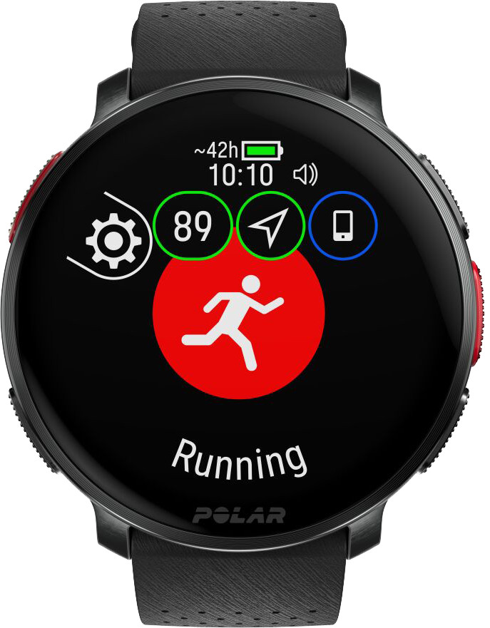 Polar Vantage V3 Black front