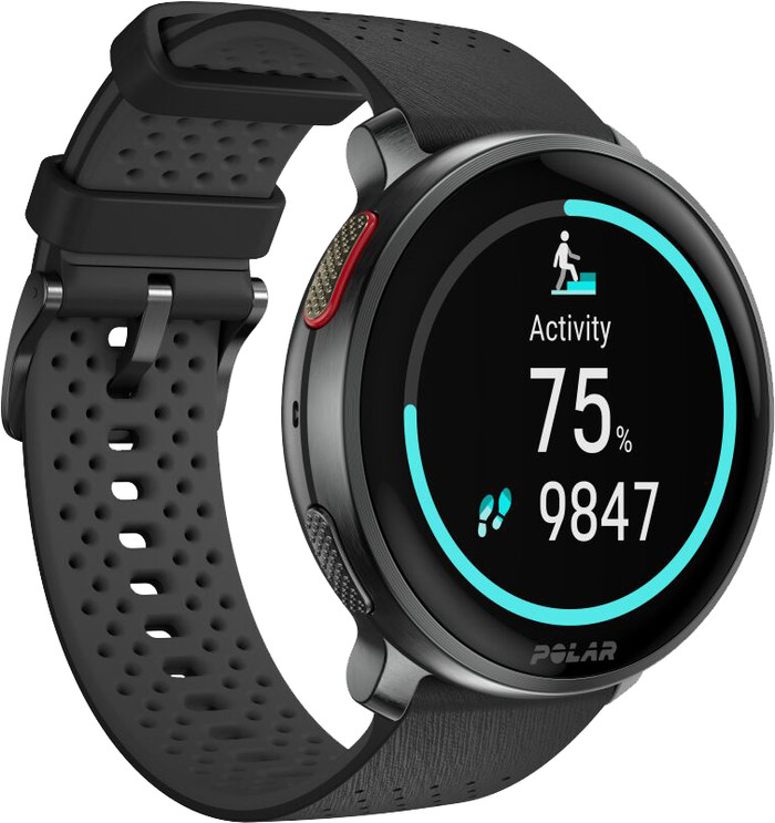 Polar Vantage V3 Black left side