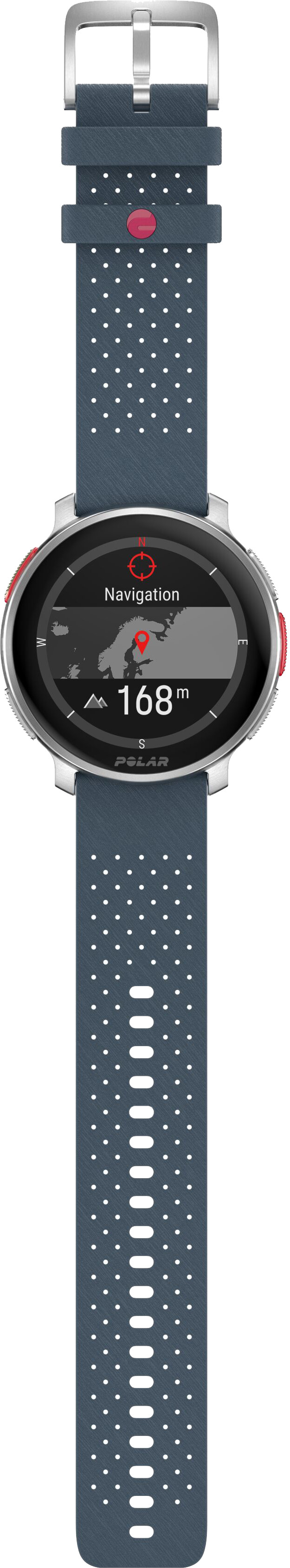 Polar Vantage V3 Argent/Bleu avant