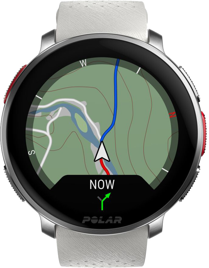 Polar Vantage V3 Silver/White front
