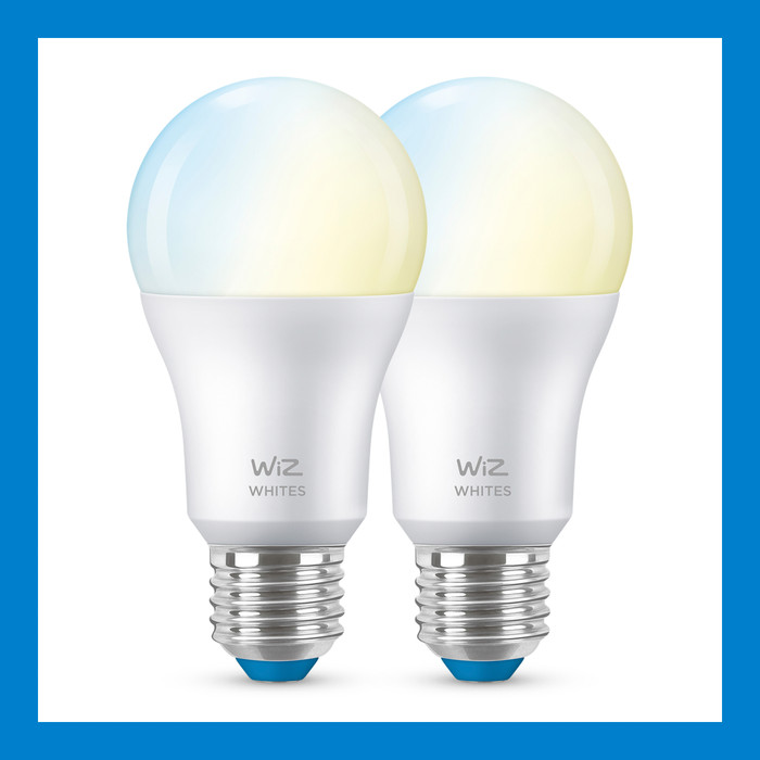 WiZ Smart Lamp 2-pack - Warm tot Koelwit Licht - E27 Mat visual leverancier