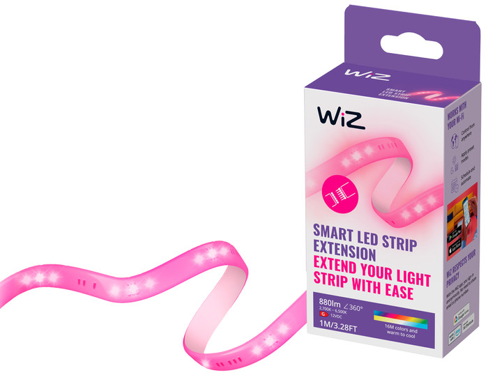 WiZ Lightstrip uitbreidingsset 1 meter voorkant