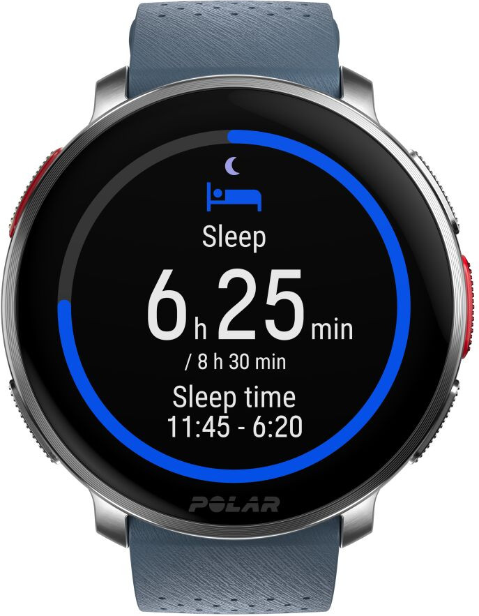 Polar Vantage V3 Argent/Bleu avant