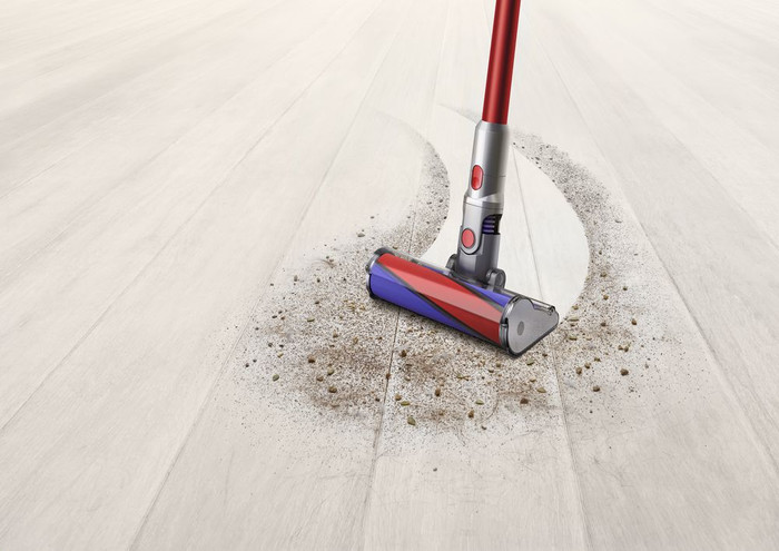 Dyson V11 Fluffy product in use