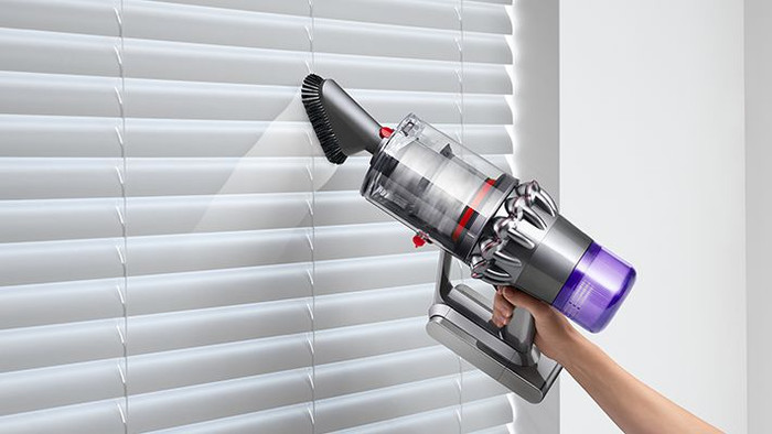 Dyson V11 Fluffy product in use