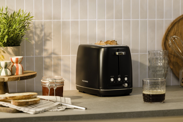 Pierre Grille-pain PT5100 Noir Mat produit à l'usage