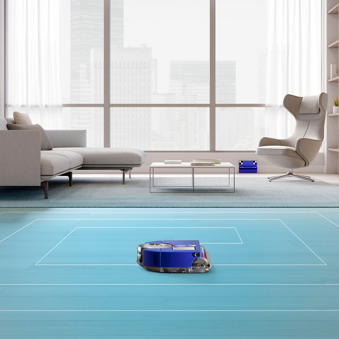 Dyson 360 Vis Nav product in use