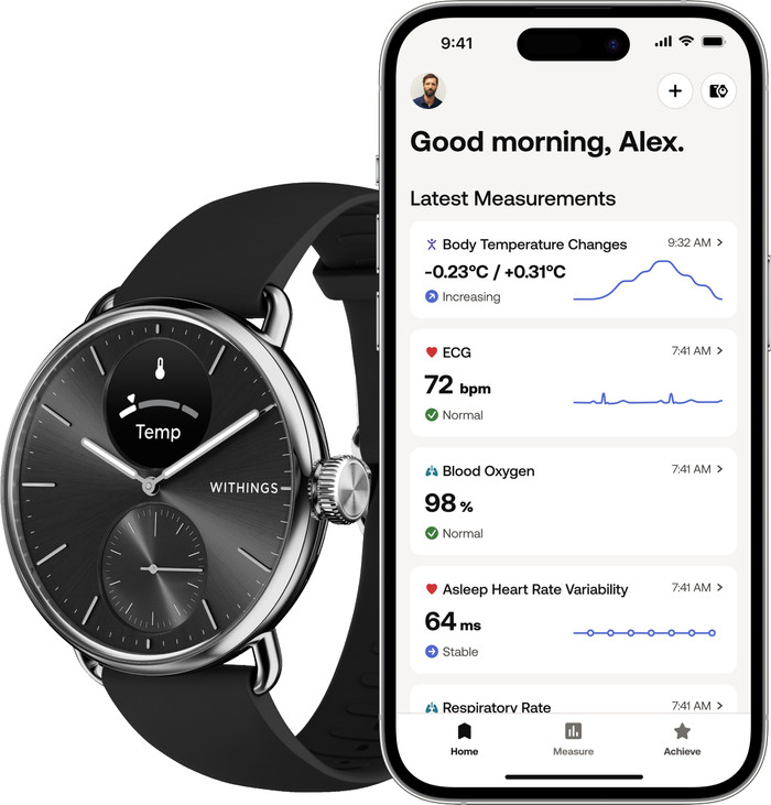 Withings Scanwatch 2 Noir 38 mm null