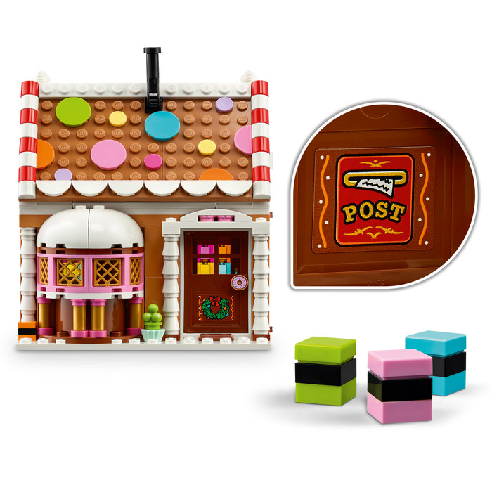LEGO Winter Gingerbread House 40809 detail