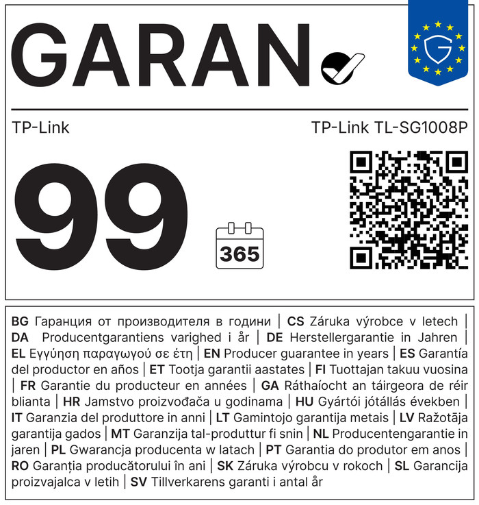 TP-Link TL-SG1008P